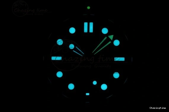 0123 Seamaster Diver 300M ZF 1:1 Best Edition Green Ceramic Green Dial on SS Bracelet A BestValue 7825